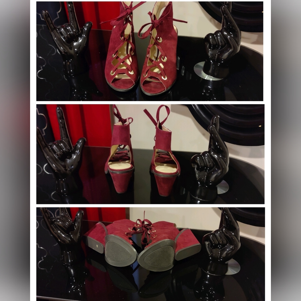 Nine West Sandals Wine Color